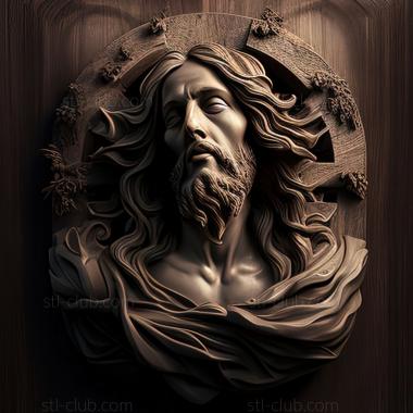 3D model st jesus (STL)